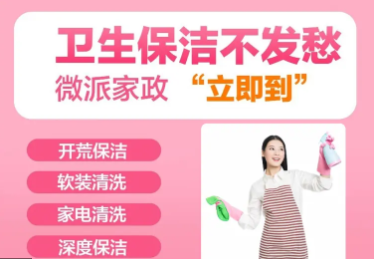 微派家政保洁清洗·专业家电清洗软装深度清洁专业消毒 微派家政保洁清洗·专业家电清洗软装深度清洁专业消毒